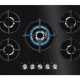 Electrolux KGG75372K Nero Da incasso 75 cm Gas 5 Fornello(i)