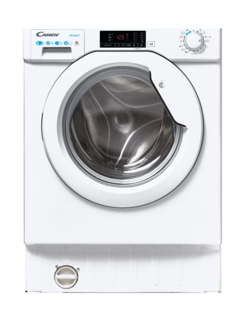 Candy Smart CBD 485D1E/1-S lavasciuga Da incasso Caricamento frontale Bianco