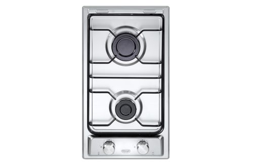 De’Longhi I 23 D piano cottura Acciaio inox Da incasso 30 cm Gas 2 Fornello(i)