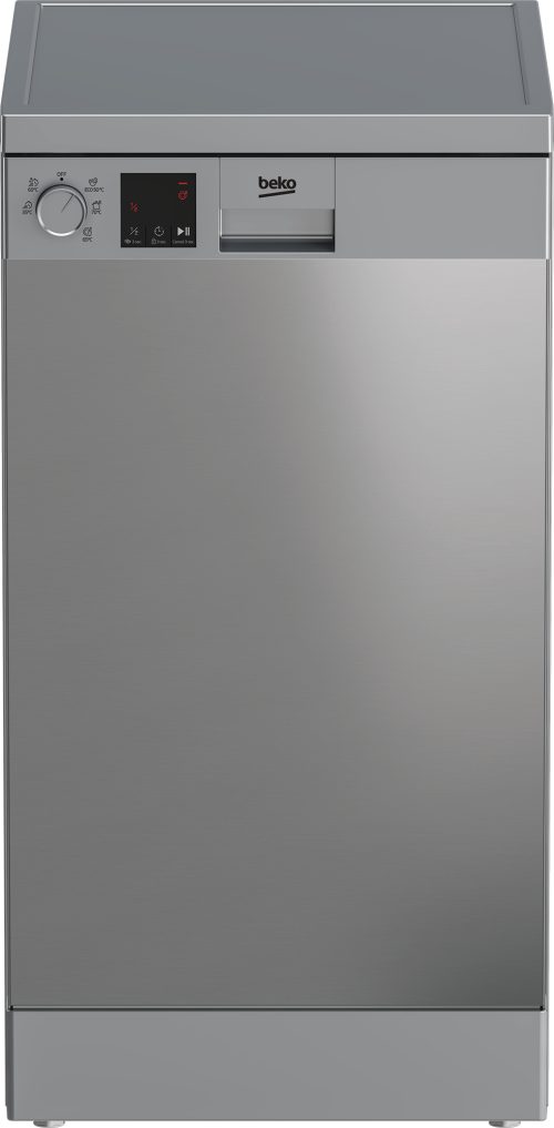 Beko DVS05024X: Lavastoviglie SLIM a Libera Installazione, 45 cm, 10 Coperti