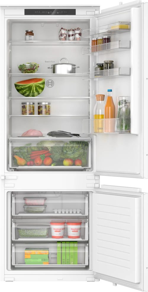 Bosch KBN96NSE0 frigorifero con congelatore Da incasso 383 L Bianco