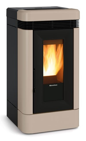 La Nordica Lucia Plus Libera installazione Pellet Nero, Grigio
