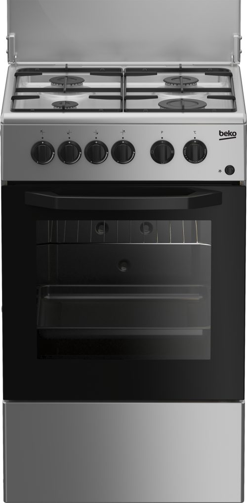 Beko CSS 42014 FS: Cucina Elettrica Statica, 50x50 cm