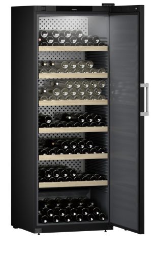 Liebherr WSbli 7731-20 Libera installazione Nero, Acciaio inox 324 bottiglia/bottiglie
