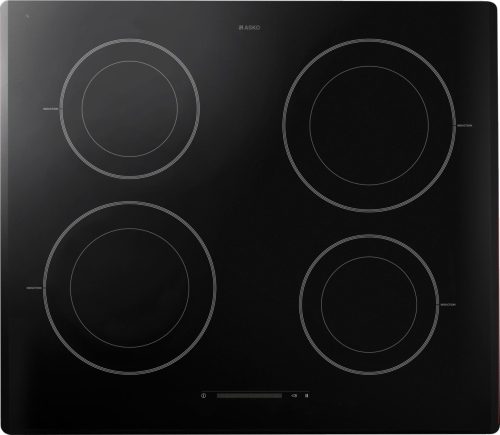 Asko HI1611G Nero Da incasso 60 cm Piano cottura a induzione 4 Fornello(i)