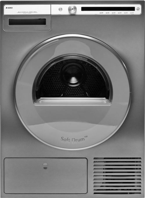 Asko Logic T408HD.T.P asciugatrice Libera installazione Caricamento frontale 8 kg Argento