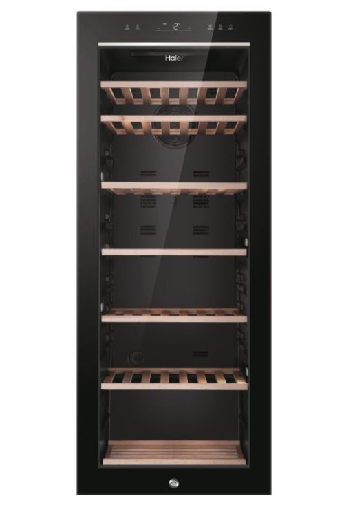 Haier Wine Bank 50 Serie 5 HWS84GA Cantinetta vino con compressore Libera installazione Nero 84 bottiglia/bottiglie