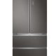 Haier HB18FGSAAA Libera installazione 539 L Argento, Titanio