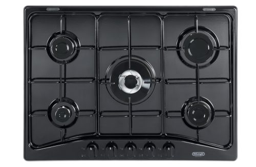 De’Longhi YNF 57 ASV piano cottura Nero Da incasso 68 cm Gas 5 Fornello(i)