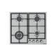 Silverline AS5443X01 piano cottura Acciaio inox Da incasso 60 cm Gas 4 Fornello(i)
