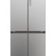 Haier Multidoor HCR3818ENMM ClasseE 467lt-Platino, Stainless steel