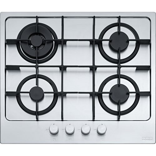 Franke FHMA 604 3G DC XS C Nero, Acciaio inox Da incasso 59 cm Gas 4 Fornello(i)