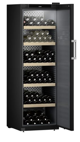 Liebherr WSbli 5231-20 Libera installazione Nero, Acciaio inox 229 bottiglia/bottiglie