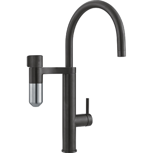 Franke 120.0621.312 rubinetto Nero, Acciaio