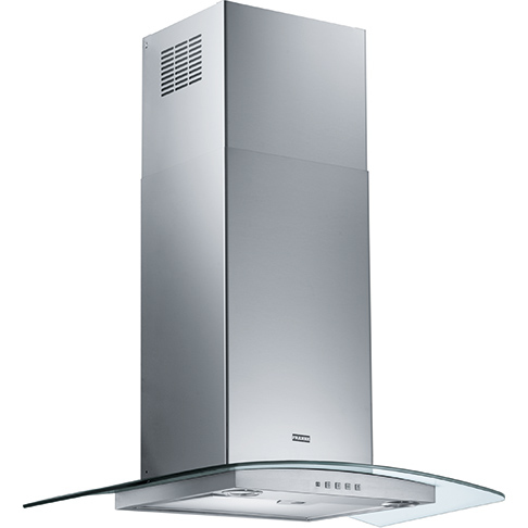 Franke T-Glass Curved FGC 625 XS NP Cappa aspirante a parete Acciaio inox 700 m³/h