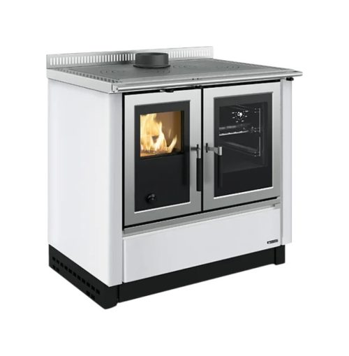 Stufa a legna con forno Venezia VST Bianco - 7016407