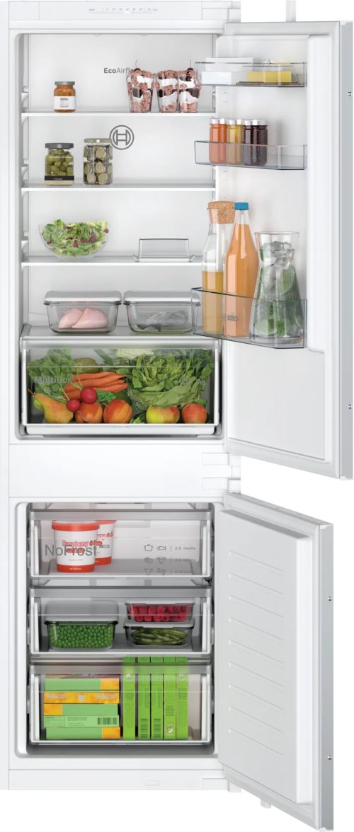 Bosch KIN865SE0 frigorifero con congelatore Da incasso 260 L Bianco