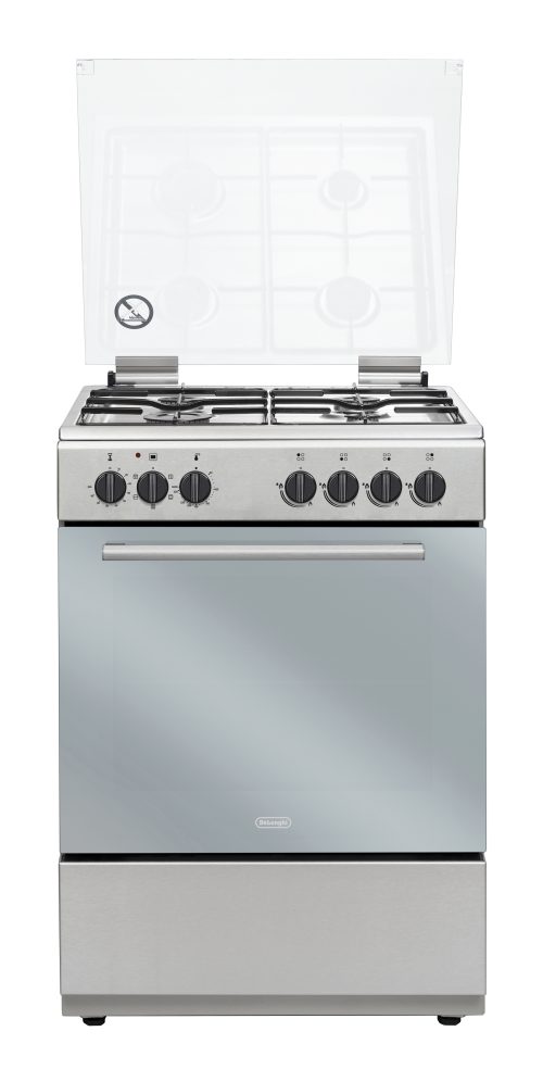 De’Longhi DL664EX cucina Elettrico Gas Acciaio inox