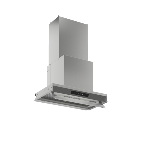 Silverline 3129 Inside 3 Cappa aspirante a parete Acciaio inox 620 m³/h