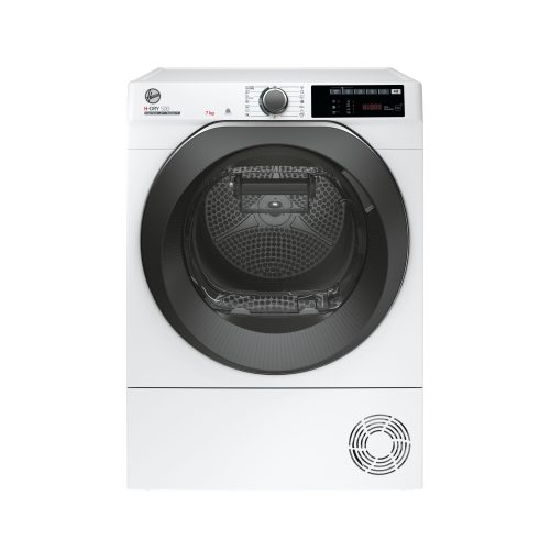 Hoover H-DRY 500 Essential, Asciugatrice Slim 7 KG, Classe E, Bianco, Vapore, Wi-Fi, ND4 H7A2TCBEX-S