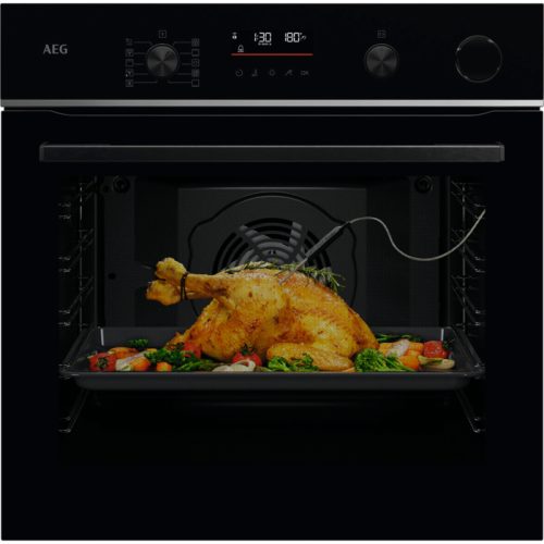 AEG Series 6000 FORNO INCASSO STEAM CRISP (25%vapore) + PIROLITICO + WIFI CLASSE A++ 60 CM TR6PB53FSB MADE IN EUROPE
