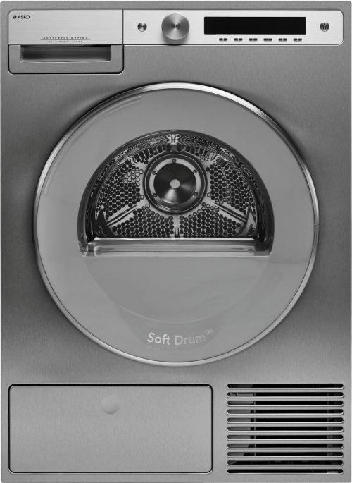 Asko Style T608HX.S asciugatrice Libera installazione Caricamento frontale 8 kg Acciaio inox