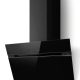Elica Stripe BL/A/90 Cappa aspirante a parete Nero 757 m³/h