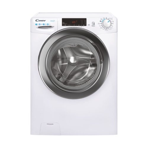 Candy Smart , Lavatrice Slim 7 KG, Classe C, 1200 giri, Bianco, Vapore, Wi-Fi, CSS4127TWR3/1-11