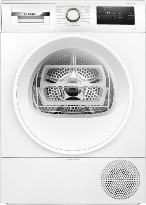 Bosch Serie 4 WTH8521EII asciugatrice Libera installazione Caricamento frontale 8 kg Bianco