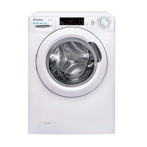 Candy Smart , Lavatrice Carica Frontale 8 KG, Classe B, 1200 giri, Bianco, Vapore, Wi-Fi, CSS 128TW4-11
