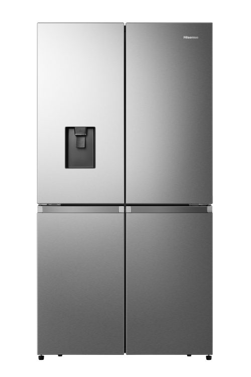 Hisense frigorifero Quattro Porte RQ758N4SWSE libera installazione 606L Classe E Dispenser Acqua Metal Cooling WiFi