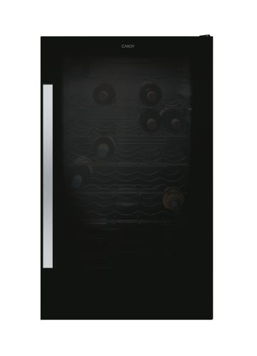 Candy DiVino CWC 150 ED/NF Cantinetta vino con compressore Libera installazione Nero 41 bottiglia/bottiglie