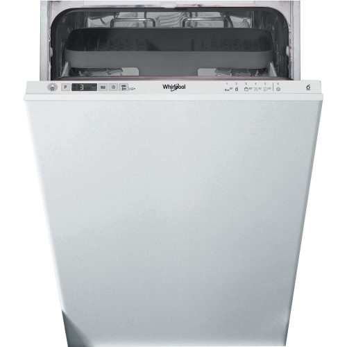 Whirlpool WSIC3M17C Lavastoviglie da Incasso a Scomparsa Totale 10 Coperti Classe energetica A+ 6 Programmi Tecnologia Sesto Senso PowerClean PRO Flexi Space Autopulente 45cm