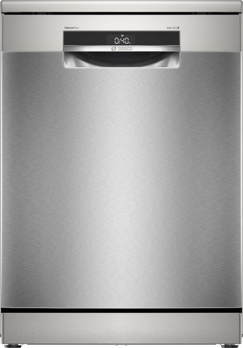 Bosch Serie 6 SMS6ECI15E Lavastoviglie da libera installazione 14 coperti Acciaio spazzolato anti-impronta Classe A
