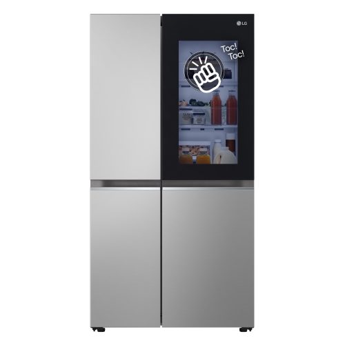 LG InstaView GSVV80PYLL frigorifero side-by-side Libera installazione 655 L Argento