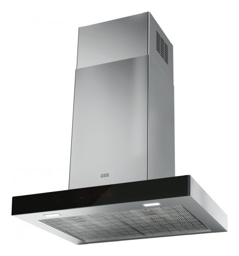 Franke MYTHOS FCR 625 TC BK XS Cappa aspirante a parete Nero, Acciaio inox 600 m³/h