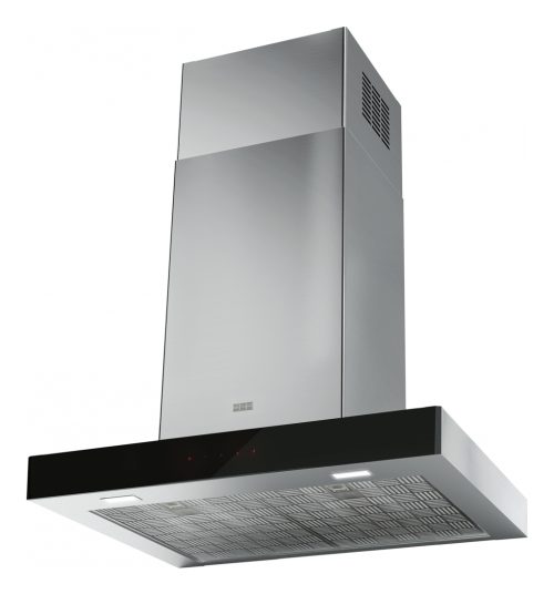 Franke MYTHOS FCR 625 TC BK XS Cappa aspirante a parete Nero, Acciaio inox 600 m³/h