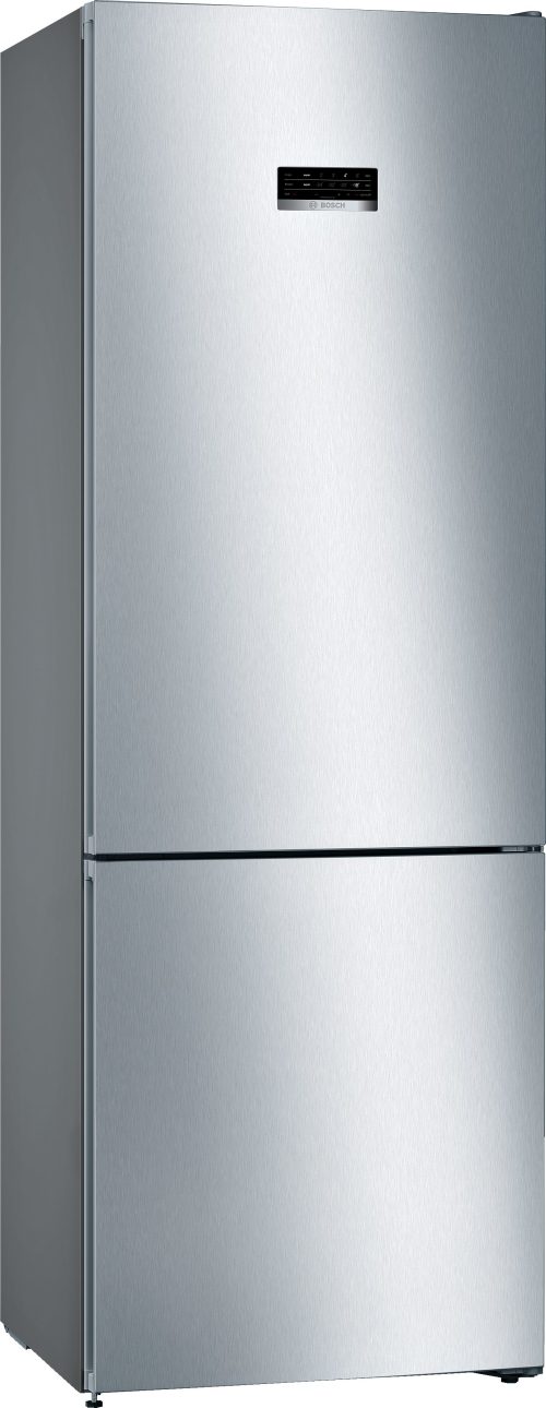 Bosch Serie 4 KGN49XLEA Frigorifero Combinato da libera installazione 203 x 70 cm Metal look Classe E