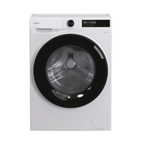 Candy ProWash 500, Lavatrice Carica Frontale 13 KG, 20% più efficente della classe A, 1400 giri, Bianco, Inverter, Vapore, Wi-Fi, Smart Wash, BR 413BL8-S