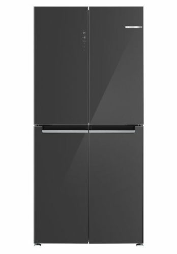 Bosch Serie 4 KMC85LEEA frigorifero side-by-side Libera installazione 547 L Grigio