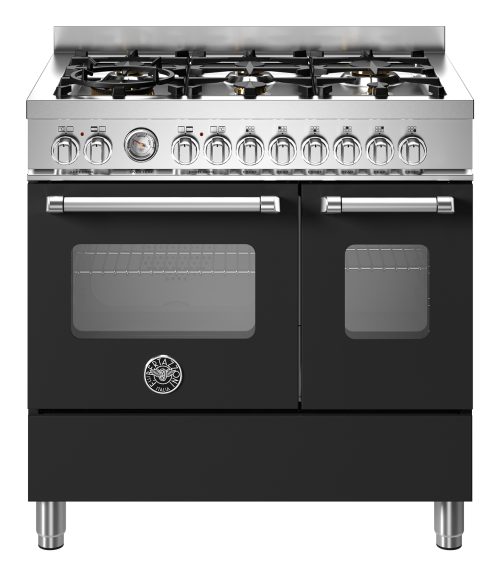 Bertazzoni MAS96L2ENET cucina Elettrico Gas Nero