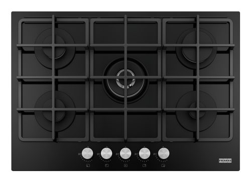 Franke 106.0734.776 piano cottura Nero Da incasso 75 cm Gas 5 Fornello(i)