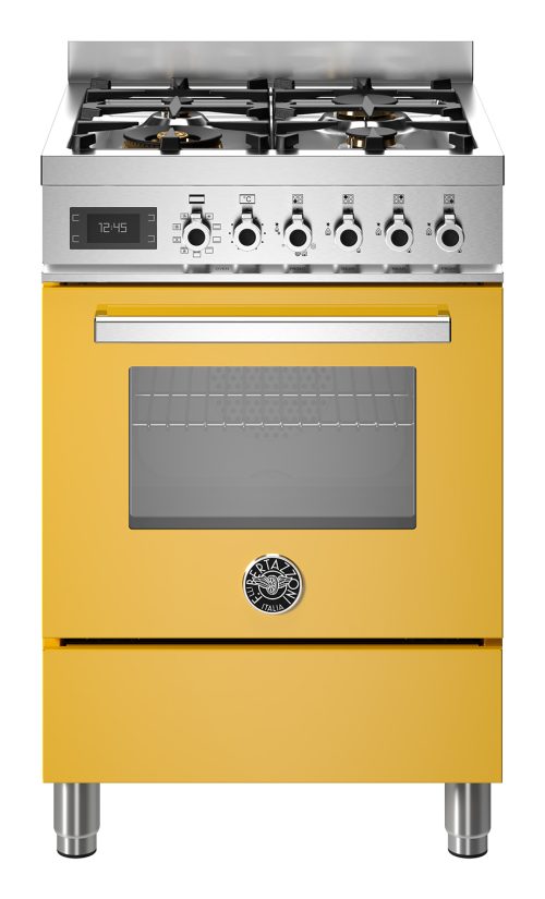 Bertazzoni PRO64L1EGIT cucina Elettrico Gas Giallo