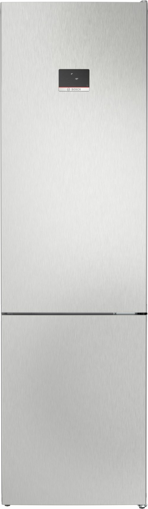 Bosch Serie 4 KGN397LDF Frigorifero Combinato da libera installazione 203 X 60 cm Metal look Classe D