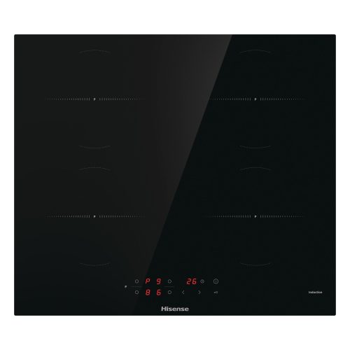 Hisense HI6401CH piano cottura Nero Da incasso 59 cm Piano cottura a induzione 4 Fornello(i)