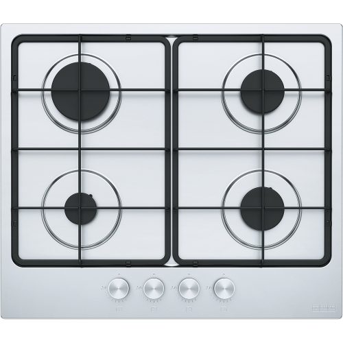 Franke FHSM 604 4G XS E Nero, Acciaio inox Da incasso 59 cm Gas 4 Fornello(i)