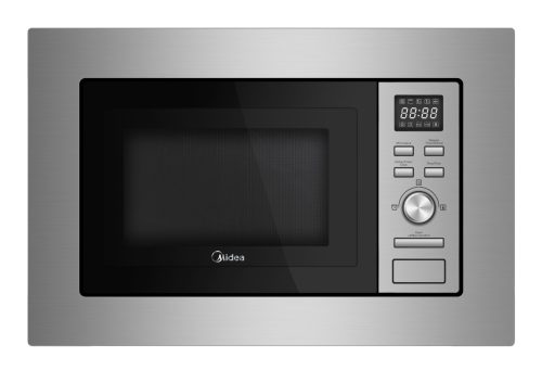Midea MBMAG720A-X forno a microonde Acciaio inox Microonde con grill Da incasso 17 L 700 W