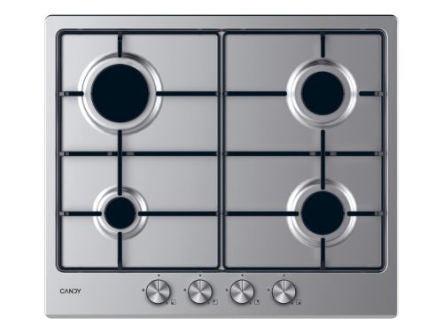 Candy ESSENZA CDIH6WBREX Acciaio inox Da incasso 60 cm Gas 4 Fornello(i)