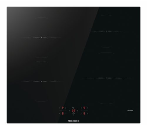 Hisense HI601FM piano cottura Nero Da incasso 59.5 cm Piano cottura a induzione 4 Fornello(i)