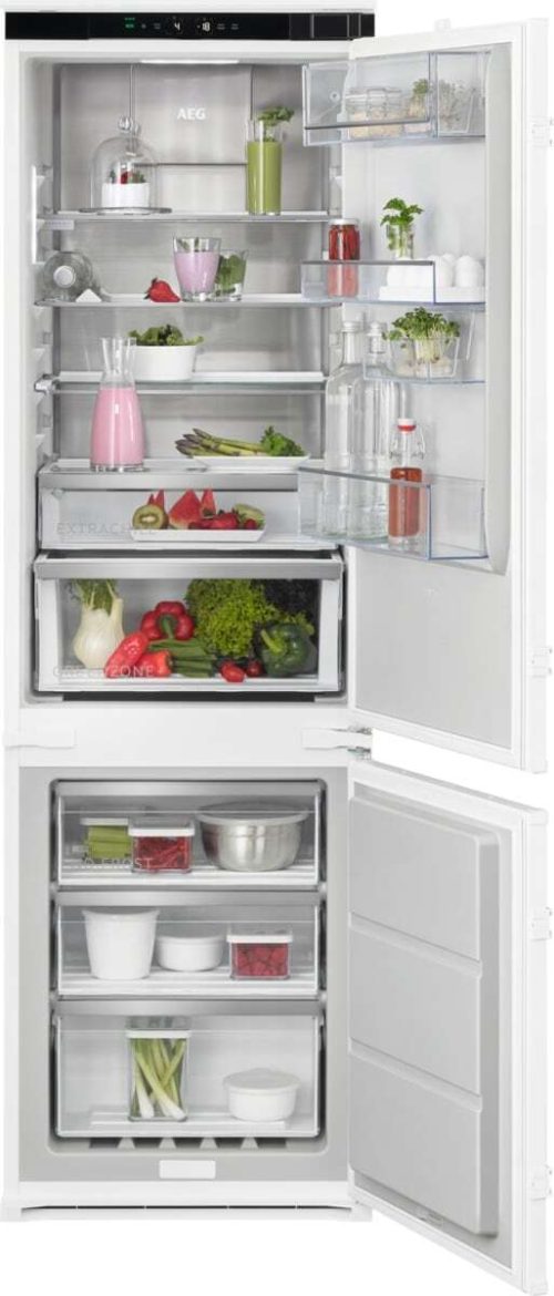 AEG Series 8000 Frigorifero Combinato Multiflow (Metal) Classe C TSC8M181CS